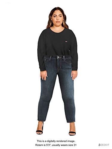 Levi's - 721 High Rise Skinny - Vaqueros de tiro alto y corte ajustado para mujer - Azul - 34 (US 18)