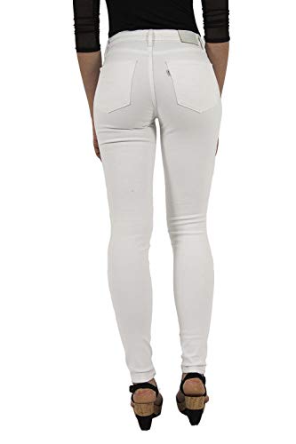 Levi's - 721 High Rise Skinny - Vaqueros de tiro alto y corte ajustado para mujer Blanco blanco 32W / 32L