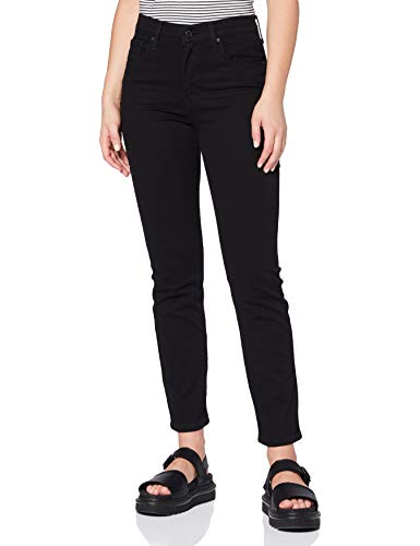 Levi's 724 High Rise Straight Vaqueros, Black Sheep, 30W / 30L para Mujer
