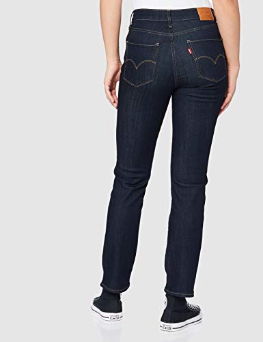 Levi's 724 High Rise Straight Vaqueros, To The Nine, 24W / 30L para Mujer