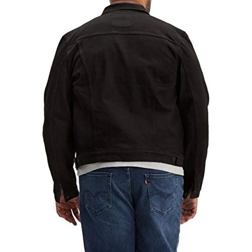 Levi's Big & Tall Trucker Jacket Chaqueta de jean, Larimar/Way Stretch, XXXX-Large Alto para Hombre