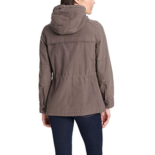 Levi's chamarra de campo de algodón con cuatro bolsillos para mujer - Gris - XS