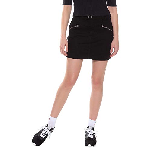 Levi's Falda deportiva con cremallera para mujer - Negro - 34 ES