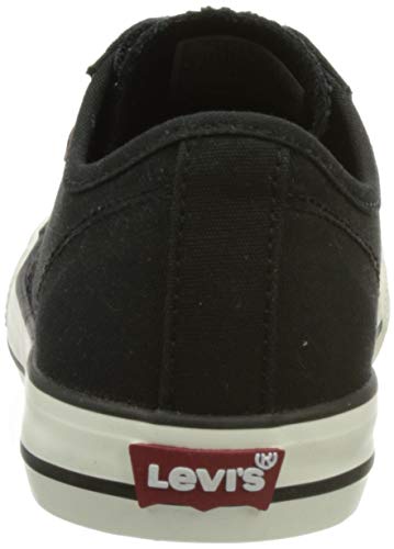 Levi's Hernandez S, Zapatillas Mujer, Regular Black, 39 EU