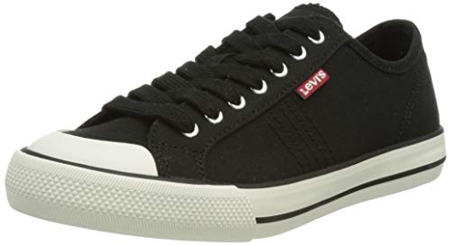 Levi's Hernandez S, Zapatillas Mujer, Regular Black, 39 EU