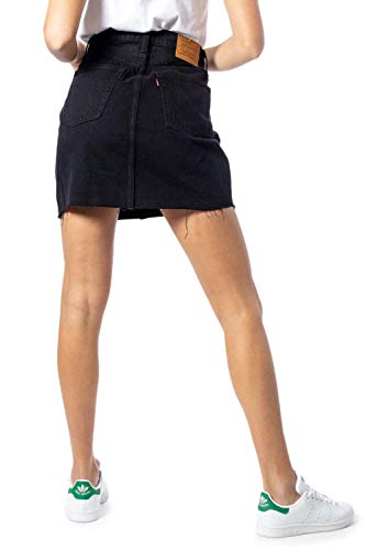 Levi's HR Decon Iconic BF Skirt Falda, Left Behind, 27 para Mujer
