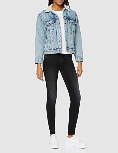 Levi's LS Baby tee Camiseta, White +, L para Mujer