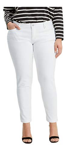Levi's Mujer Pantalones vaqueros ajustados talla grande 711 Jeans - Blanco - 26 US
