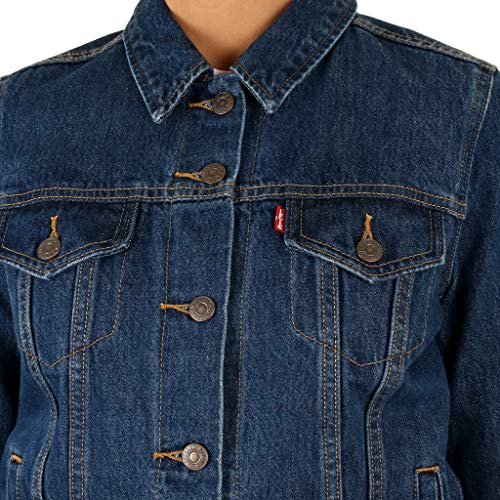 Levi's Original Lined Trucker Chaqueta vaquera, Inside Joke, M para Mujer