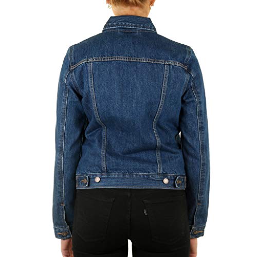 Levi's Original Lined Trucker Chaqueta vaquera, Inside Joke, M para Mujer