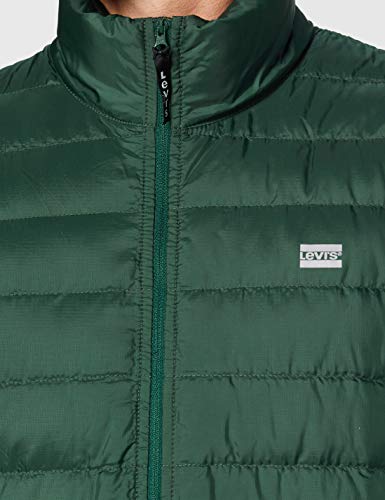 Levi's Presidio Packable Jacket Chaqueta, Python Green, S para Hombre