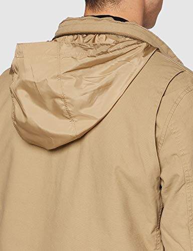 Levi's Sherpa Field Coat Chaqueta, Beige (Harvest Gold 0000), Small para Hombre
