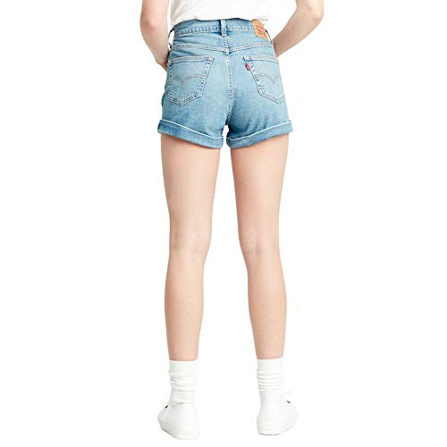 Levi's Shorts Mom A Line 2 Azul 29 Mujer Pant