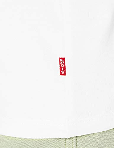 Levi's The Perfect tee Camiseta, Batwing Greenery Film White+, S para Mujer
