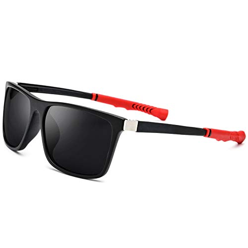 LG Snow Ultralight TR90 Gafas De Sol Deportivas Masculinas Telescópicas Cuelgan Cuello Gafas Cuadradas Mujer Negro Color Rojo Marco Gris Lente Protección UV400