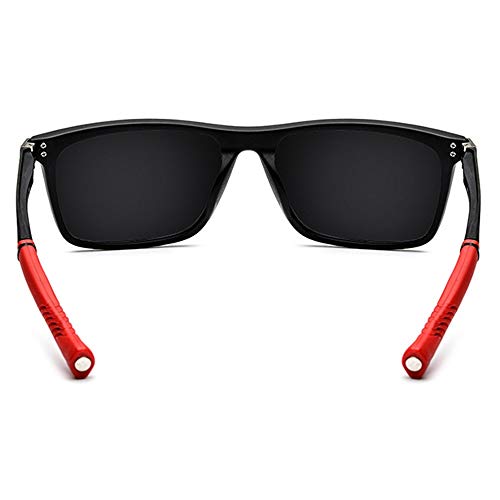 LG Snow Ultralight TR90 Gafas De Sol Deportivas Masculinas Telescópicas Cuelgan Cuello Gafas Cuadradas Mujer Negro Color Rojo Marco Gris Lente Protección UV400