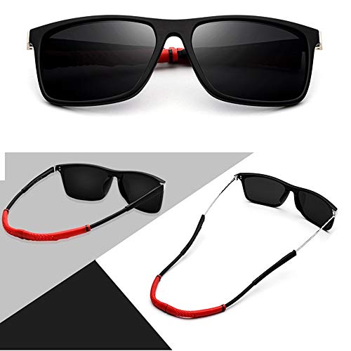 LG Snow Ultralight TR90 Gafas De Sol Deportivas Masculinas Telescópicas Cuelgan Cuello Gafas Cuadradas Mujer Negro Color Rojo Marco Gris Lente Protección UV400