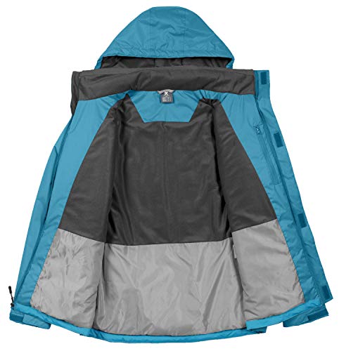 Little Donkey Andy - Chaqueta de esquí para mujer, impermeable, cálida, protección contra el viento, la nieve y la lluvia, ideal para invierno