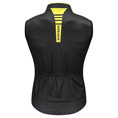 Lixada Chaleco de Ciclismo Sin Mangas Chaqueta de Ciclismo Transpirable MTB Bike Riding para Hombres y Mujeres