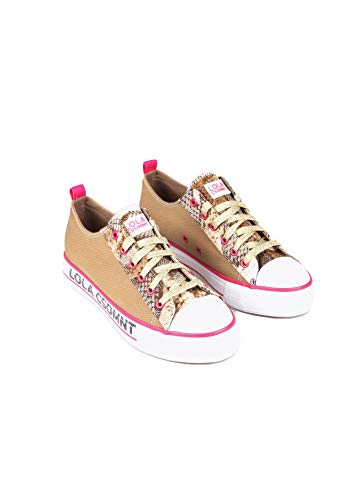 LOLA CASADEMUNT Sneakers beig Snake Print (Numeric_37)