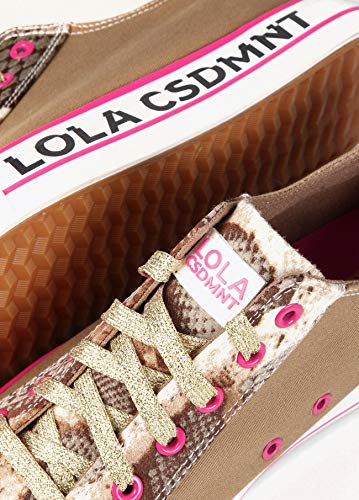 LOLA CASADEMUNT Sneakers beig Snake Print (Numeric_37)