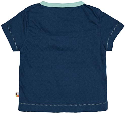 loud + proud Tunika mit Jacquard-Muster Tnica, azulón, 98 cm-104 cm Unisex niños