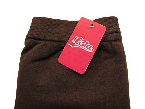 Love Lola - Leggings para mujer (largo, forro polar, para, tallas: S-XL) marrón marrón S/M