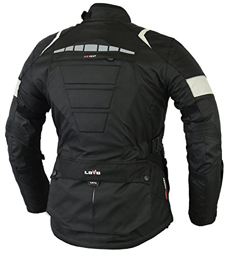 LOVO Chaqueta 3/4 para moto (Mujer) (XL)