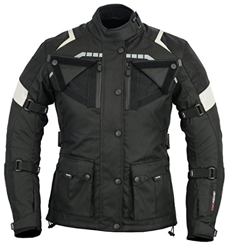 LOVO Chaqueta 3/4 para moto (Mujer) (XL)