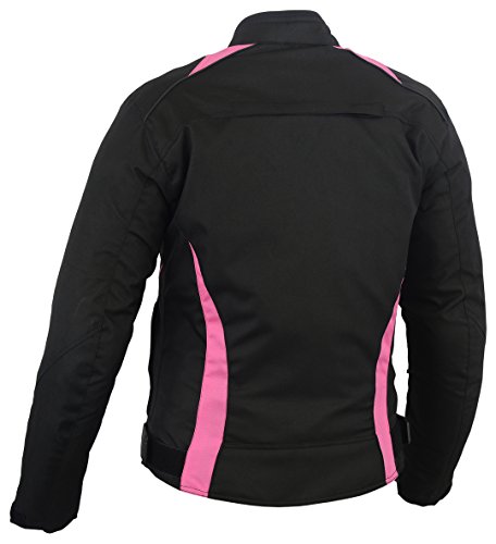 LOVO Chaqueta Corta para Moto (Mujer) (L)