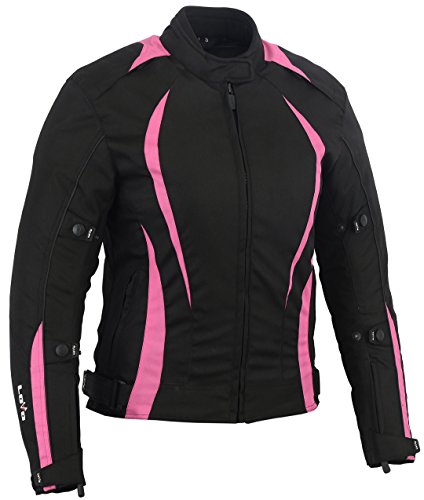 LOVO Chaqueta Corta para Moto (Mujer) (L)