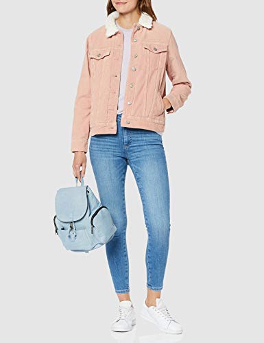 LTB Jeans Oddi Chaqueta Vaquera, Rosa (Pale Pink Wash 51844), 40 (Talla del Fabricante: Medium) para Mujer