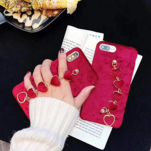 Luxury - Pulsera con diseño de corazón en 3D con texto "Love"