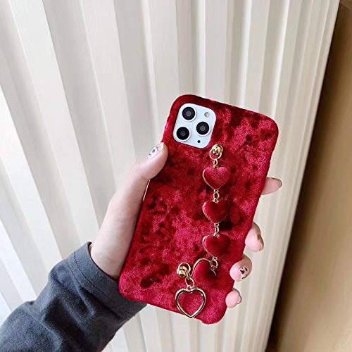 Luxury - Pulsera con diseño de corazón en 3D con texto "Love"