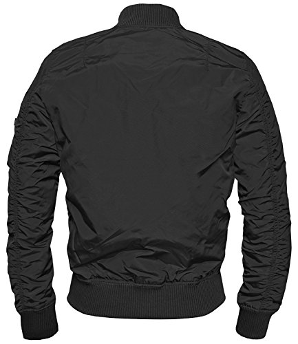 MA-1 TT - Chaqueta para aviador, color negro, talla M