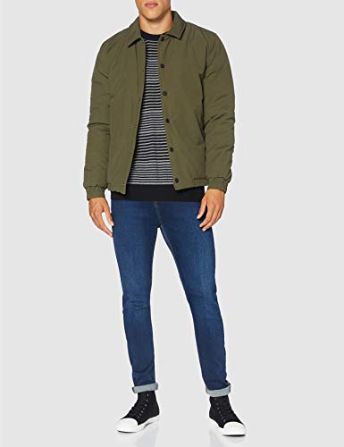 Marca Amazon - find. Cazadora Acolchada Hombre, Marrón (Khaki), L, Label: L