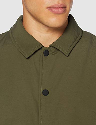 Marca Amazon - find. Cazadora Acolchada Hombre, Marrón (Khaki), L, Label: L