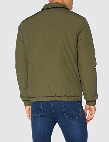 Marca Amazon - find. Cazadora Acolchada Hombre, Marrón (Khaki), L, Label: L