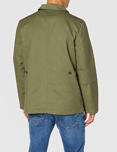 Marca Amazon - find. Guerrera de Algodón Hombre, Verde (Khaki), XXL, Label: XXL