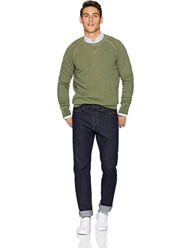 Marca Amazon - Goodthreads Straight-Fit Jean Jeans, Rinse/Dark Blue, 32W x 32L