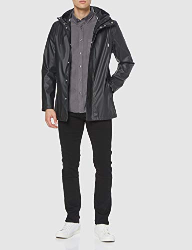 Marca Amazon - MERAKI Vaqueros Slim Hombre, Negro (Black), 38W / 34L, Label: 38W / 34L