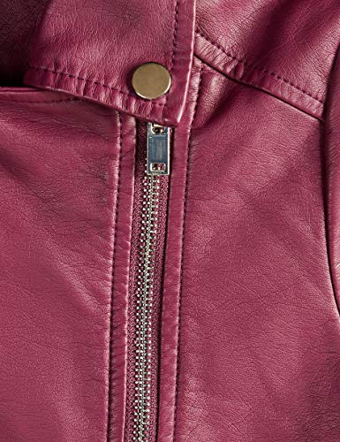 Marca Amazon - RED WAGON Chaqueta Biker Niñas, Morado (Purple), 110, Label:5 Years