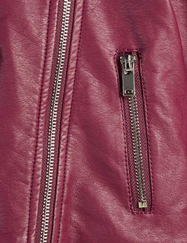 Marca Amazon - RED WAGON Chaqueta Biker Niñas, Morado (Purple), 110, Label:5 Years