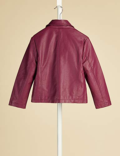 Marca Amazon - RED WAGON Chaqueta Biker Niñas, Morado (Purple), 110, Label:5 Years