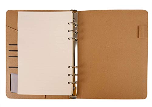 Mariisay Diario Retro Din A5 Cuaderno Chic De Cuero Cuaderno Diario De Viaje Libro Libro Carpeta De Anillas Libro De Bocetos Cuaderno De Bocetos Recargable Forrado Diario De Viaje Regalo De Cumpleaños