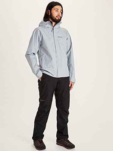 Marmot Minimalist Jacket Chubasquero Rígido, Chaqueta Impermeable, A Prueba De Viento, Impermeable, Transpirable, Hombre, Sleet, M