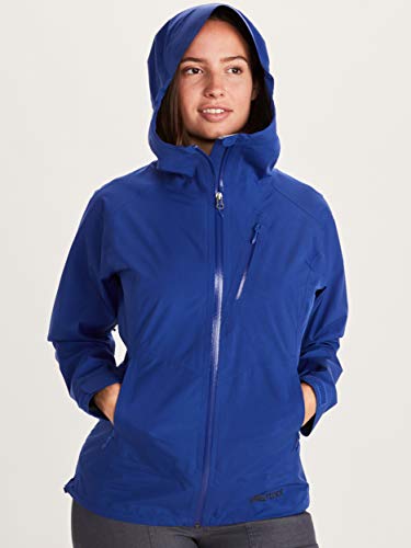 Marmot Wm's Knife Edge Jacket Chubasqueros, Chaqueta Impermeable, A Prueba De Viento, Impermeable, Transpirable, Mujer, Black, M