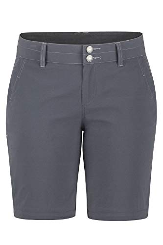 Marmot Wm's Kodachrome Convertible Pant Pantalones de Trekking, Zip Off, Pantalones Outdoor, Pantalones Largos con Perneras extraíbles, Mujer, Dark Steel, M