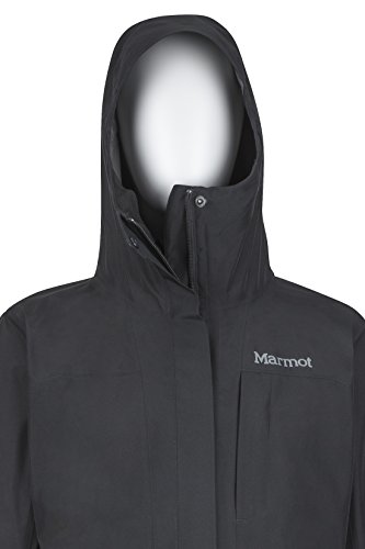 Marmot Wm's Minimalist Comp Jacket Impermeable Rígido, Chubasquero, Resistente Al Viento, Resistente Al Agua, Transpirable, Mujer, Black, M