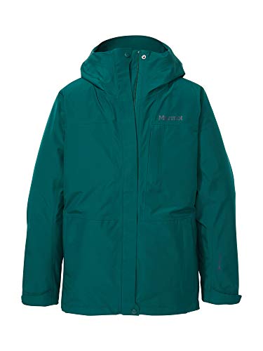 Marmot Wm's Minimalist Component Jacket Impermeable rígido, Chubasquero, Resistente al Viento, Resistente al Agua, Transpirable, Mujer, Botanical Garden, L